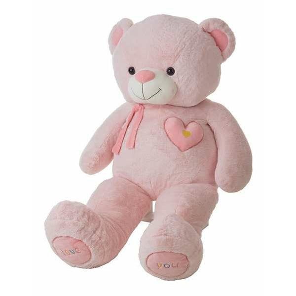 Mjukisleksak Valentin Rosa Björn 55 cm-Leksaker och spel, Mjuka leksaker-BigBuy Kids-peaceofhome.se