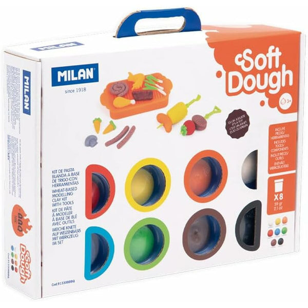 Modell-lera Milan Soft Dough BBq Multicolour-Leksaker och spel, Kreativa aktiviteter-Milan-peaceofhome.se