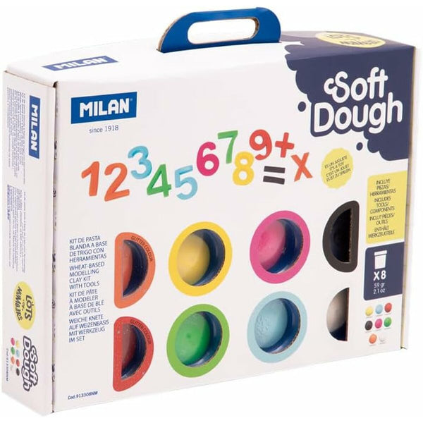 Modell-lera Milan Soft Dough Lots of Numvers Multicolour-Leksaker och spel, Kreativa aktiviteter-Milan-peaceofhome.se
