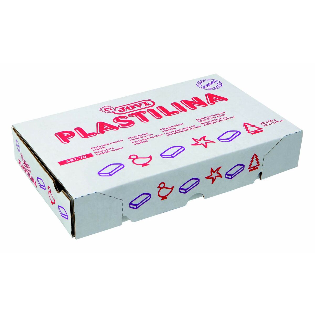Modellera Jovi Rosa 50 g (30 Delar)-Leksaker och spel, Kreativa aktiviteter-Jovi-peaceofhome.se
