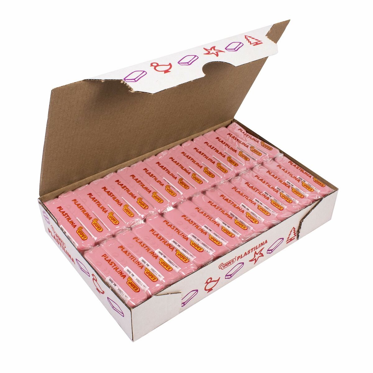 Modellera Jovi Rosa 50 g (30 Delar)-Leksaker och spel, Kreativa aktiviteter-Jovi-peaceofhome.se