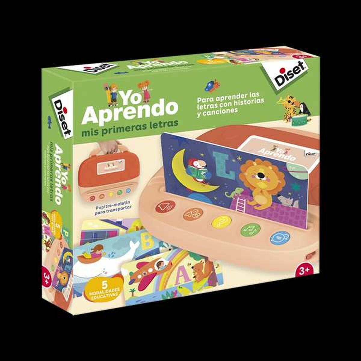 Modellera Spel Diset Multicolour 798 g 5 Delar-Leksaker och spel, Kreativa aktiviteter-Diset-peaceofhome.se
