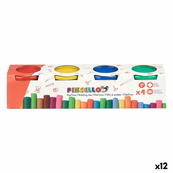 Modellera Spel Pincello 502 502 Gul Blå Röd Grön (12 antal)-Leksaker och spel, Kreativa aktiviteter-Pincello-peaceofhome.se