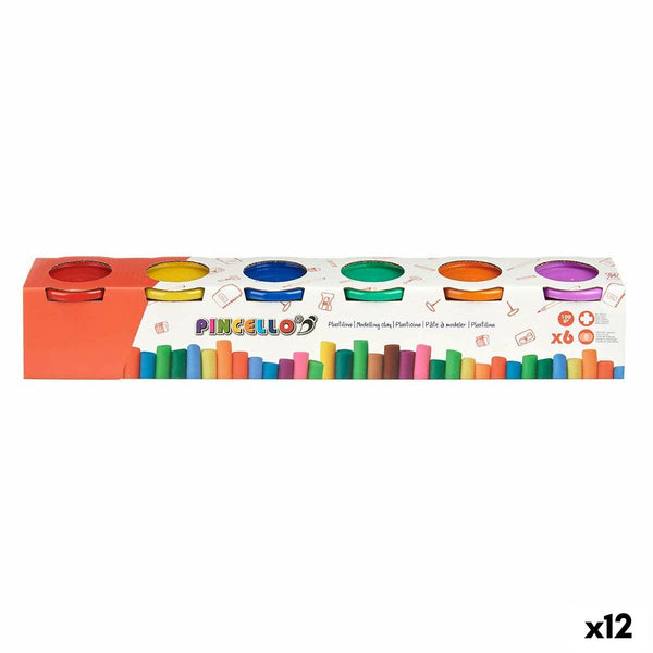 Modellera Spel Pincello 504 504 Gul Blå Röd Grön Purpur Orange (12 antal)-Leksaker och spel, Kreativa aktiviteter-Pincello-peaceofhome.se