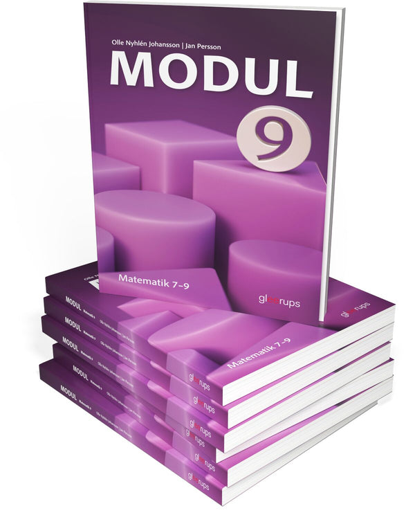 Modul matematik 9 elevbok 25 ex+ digitalt lärarmaterial (OBS! Endast för lärare)-Digitala böcker-Gleerups Utbildning AB-peaceofhome.se