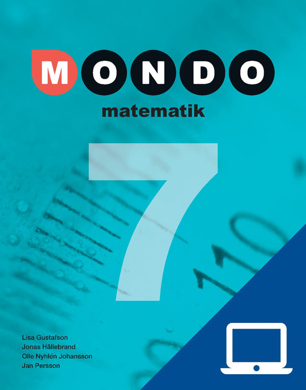 Mondo Matematik 7, digital elevträning, 12 mån-Digitala böcker-Gleerups Utbildning AB-peaceofhome.se