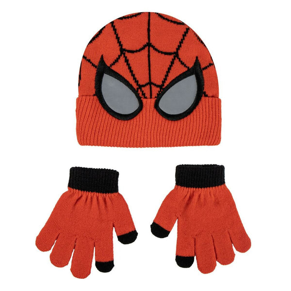 Mössor och handskar Spider-Man Röd 2 Delar-Kläder, Pojkar-Spider-Man-peaceofhome.se
