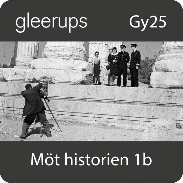 Möt historien 1b, digitalt läromedel, lärare, 12 mån, Gy25 (OBS! Endast för lärare)-Digitala böcker-Gleerups Utbildning AB-peaceofhome.se