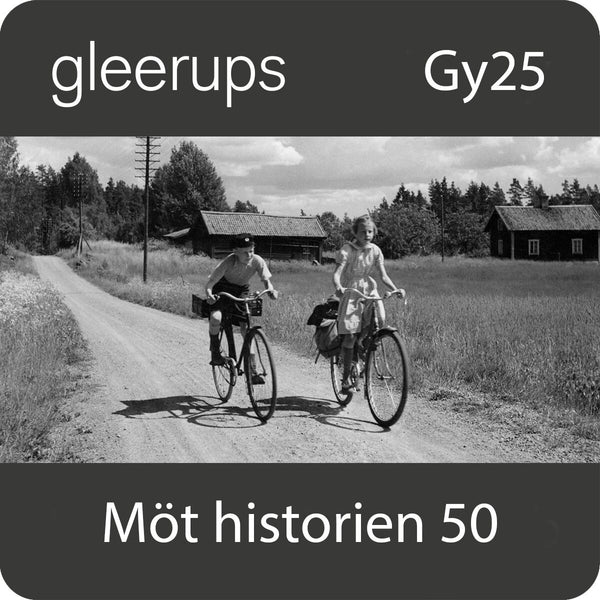 Möt historien 50p, digitalt läromedel, lärare, 12 mån, Gy25 (OBS! Endast för lärare)-Digitala böcker-Gleerups Utbildning AB-peaceofhome.se