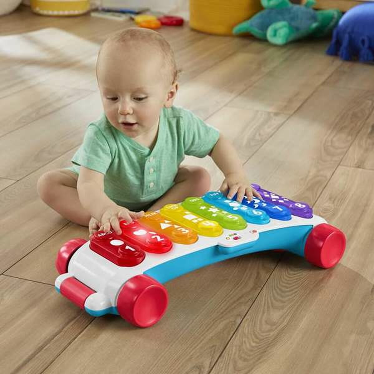 Musikalisk Leksak Fisher Price Xylofon-Bebis, Leksaker för småbarn-Fisher Price-peaceofhome.se