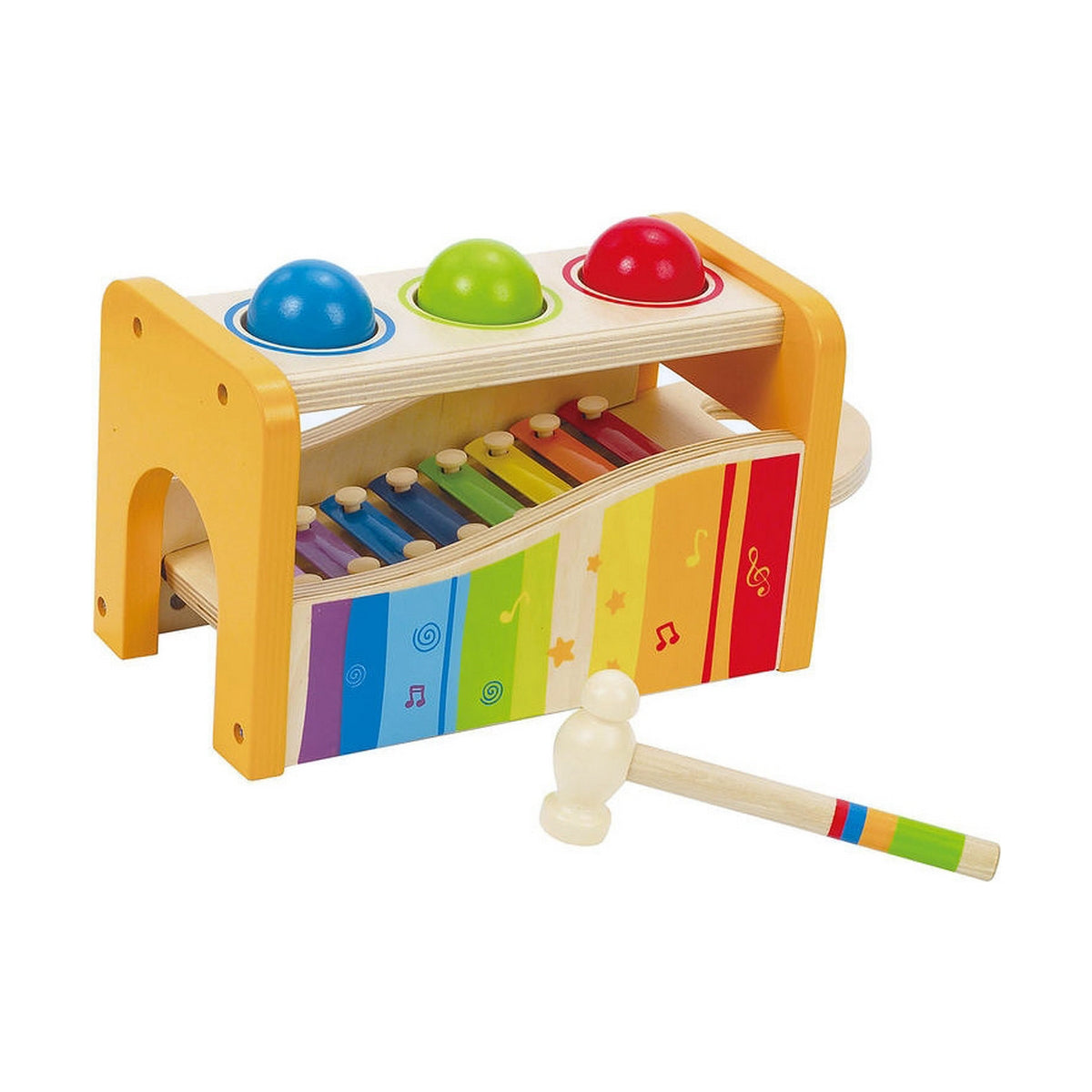 Musikalisk Leksak Pound and Tap Bench 24 x 15 x 13,5 cm-Leksaker och spel, Barns Musikinstrument-BigBuy Kids-peaceofhome.se