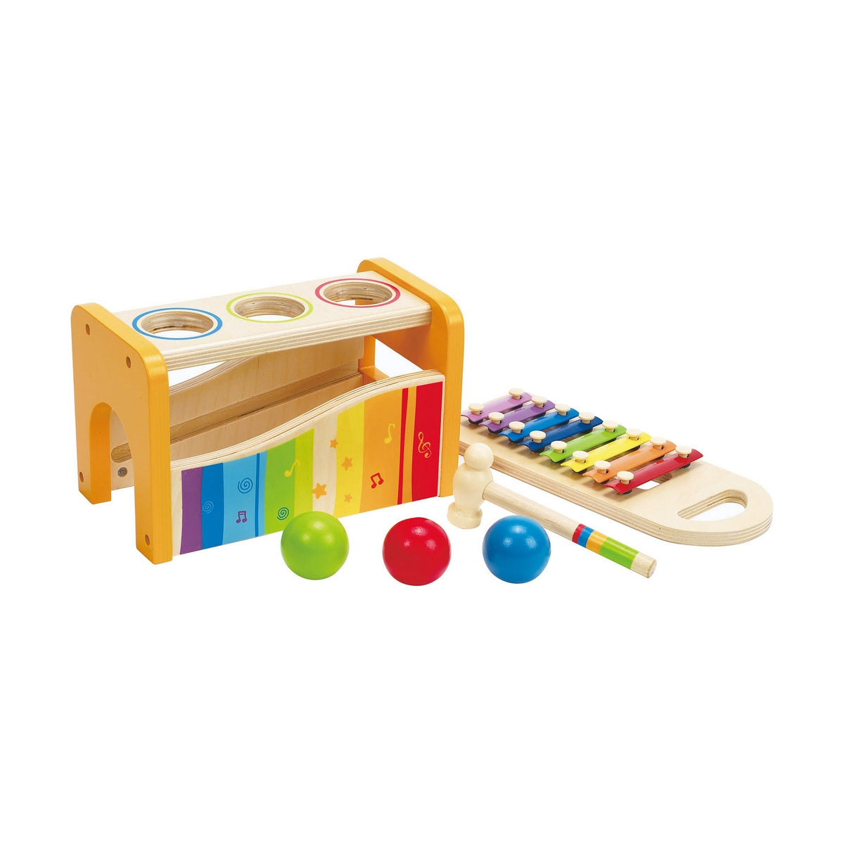 Musikalisk Leksak Pound and Tap Bench 24 x 15 x 13,5 cm-Leksaker och spel, Barns Musikinstrument-BigBuy Kids-peaceofhome.se