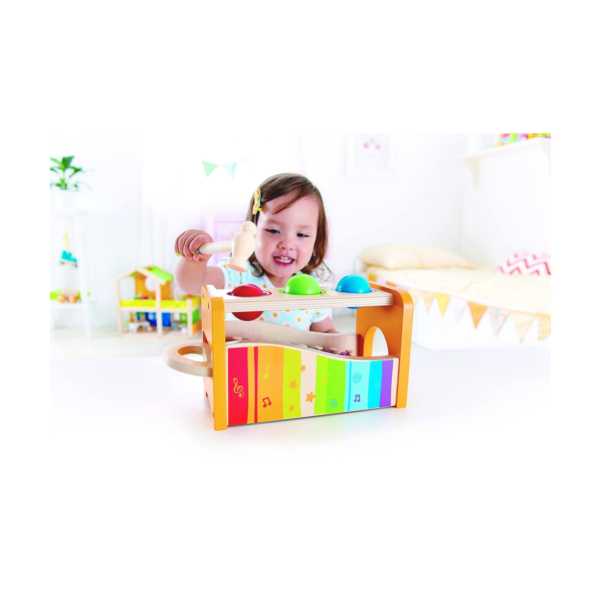 Musikalisk Leksak Pound and Tap Bench 24 x 15 x 13,5 cm-Leksaker och spel, Barns Musikinstrument-BigBuy Kids-peaceofhome.se