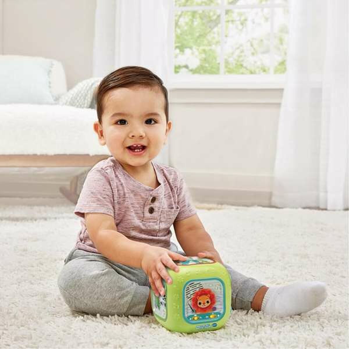 Musikalisk Leksak Vtech 12 x 12 x 12 cm-Bebis, Leksaker för småbarn-Vtech-peaceofhome.se