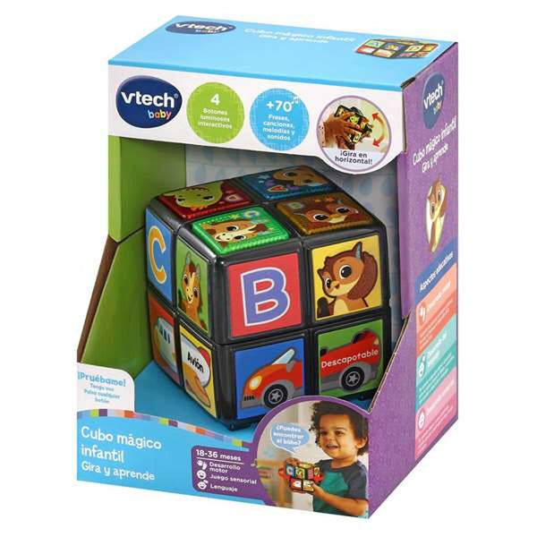 Musikalisk Leksak Vtech 2 x 2 Barn 8 x 8 x 8 cm ES-Bebis, Leksaker för småbarn-Vtech-peaceofhome.se