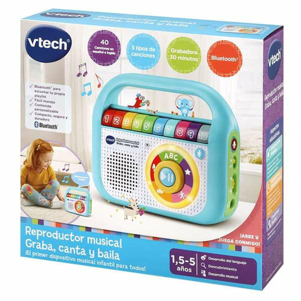 Musikalisk Leksak Vtech Bluetooth Ljud Inspelning-Leksaker och spel, Barns Musikinstrument-Vtech-peaceofhome.se