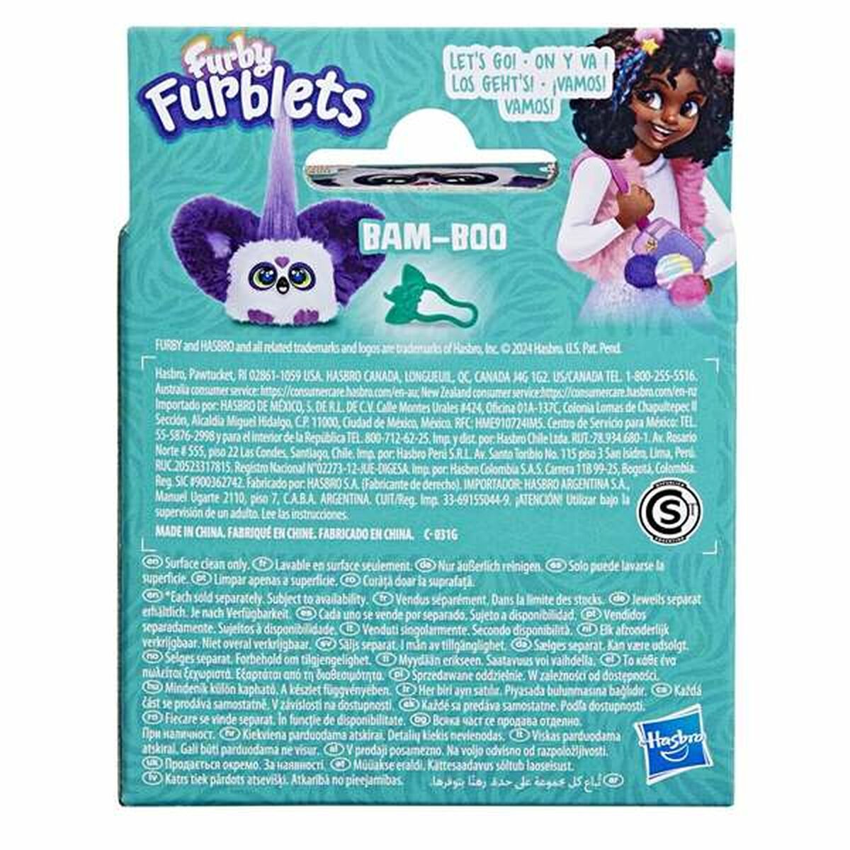 Musikalisk Plyschdocka Hasbro Furby Furblets 12 cm-Leksaker och spel, Mjuka leksaker-Hasbro-peaceofhome.se