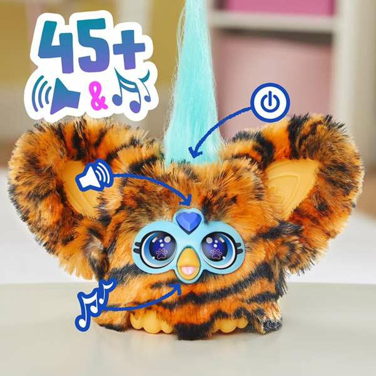 Musikalisk Plyschdocka Hasbro Furby Furblets 12 cm-Leksaker och spel, Mjuka leksaker-Hasbro-peaceofhome.se