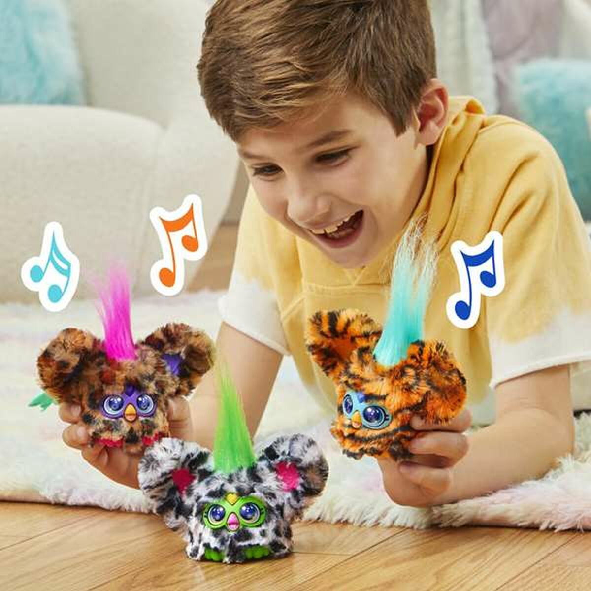 Musikalisk Plyschdocka Hasbro Furby Furblets 12 cm-Leksaker och spel, Mjuka leksaker-Hasbro-peaceofhome.se