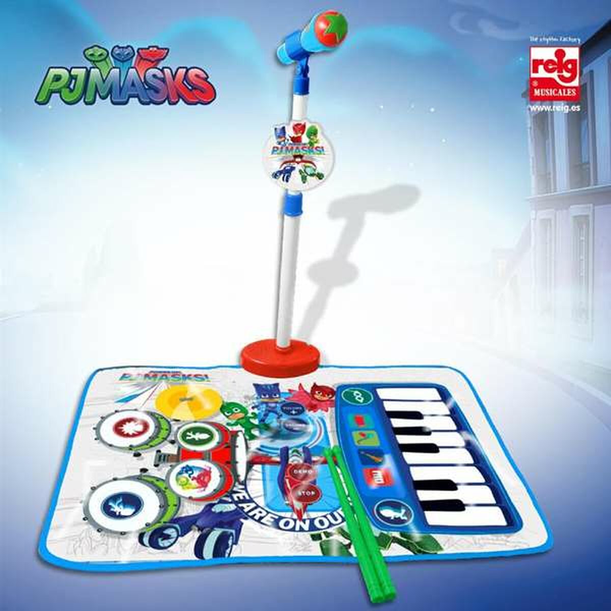 Musikset Reig Pj Masks-Leksaker och spel, Barns Musikinstrument-Reig-peaceofhome.se