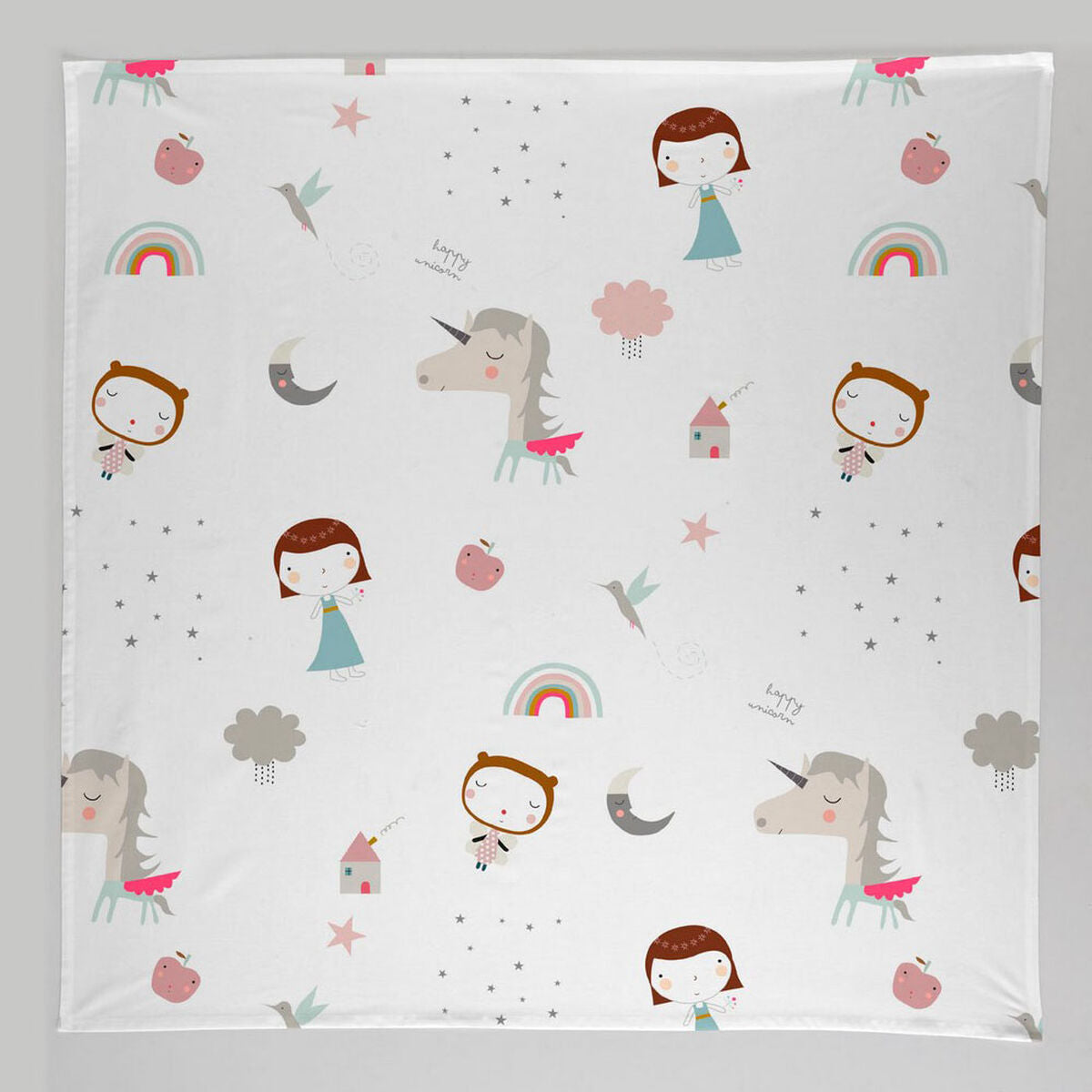 Muslin Haciendo el Indio Unicorn 120 x 120 cm-Bebis, Amning och kost-Haciendo el Indio-peaceofhome.se