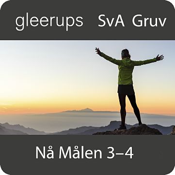 Nå målen 3-4, digitalt läromedel, elev, 12 mån-Digitala böcker-Gleerups Utbildning AB-peaceofhome.se