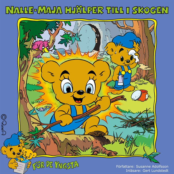 Nalle-Maja hjälper till i skogen – Ljudbok – Laddas ner-Digitala böcker-Axiell-peaceofhome.se