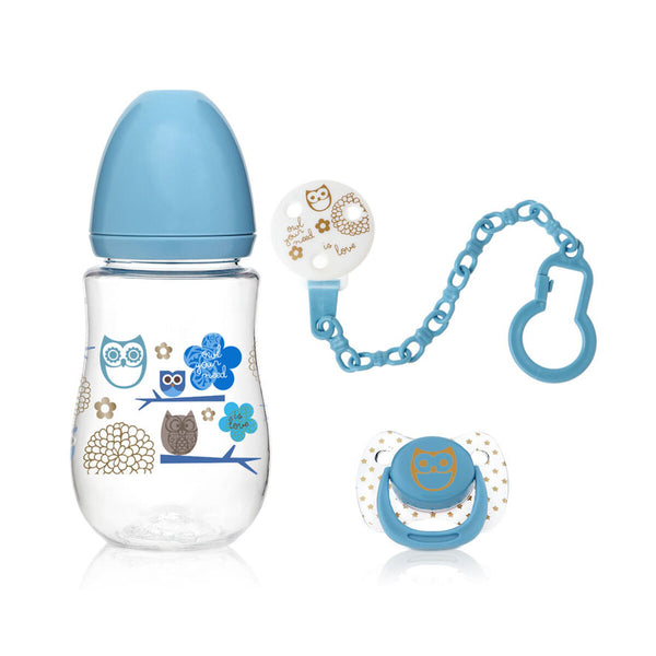Nappflaska 250 ml Blå-Bebis, Amning och kost-BigBuy Kids-peaceofhome.se