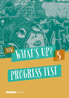 New What's Up? 5, Progress test (pdf+mp3)-Digitala böcker-Sanoma Utbildning-Licens 12 månader-peaceofhome.se