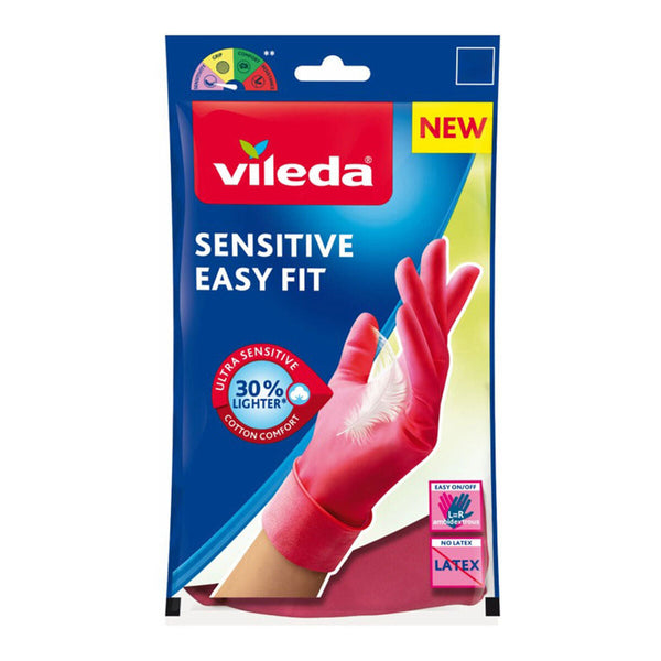 Nitrile gloves Vileda Easy Fit 168412 M-DIY och verktyg, Förebyggande och säkerhet-Vileda-peaceofhome.se