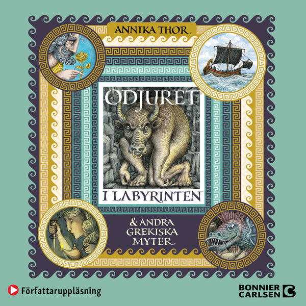 Odjuret i labyrinten och andra grekiska myter – Ljudbok – Laddas ner-Digitala böcker-Axiell-peaceofhome.se