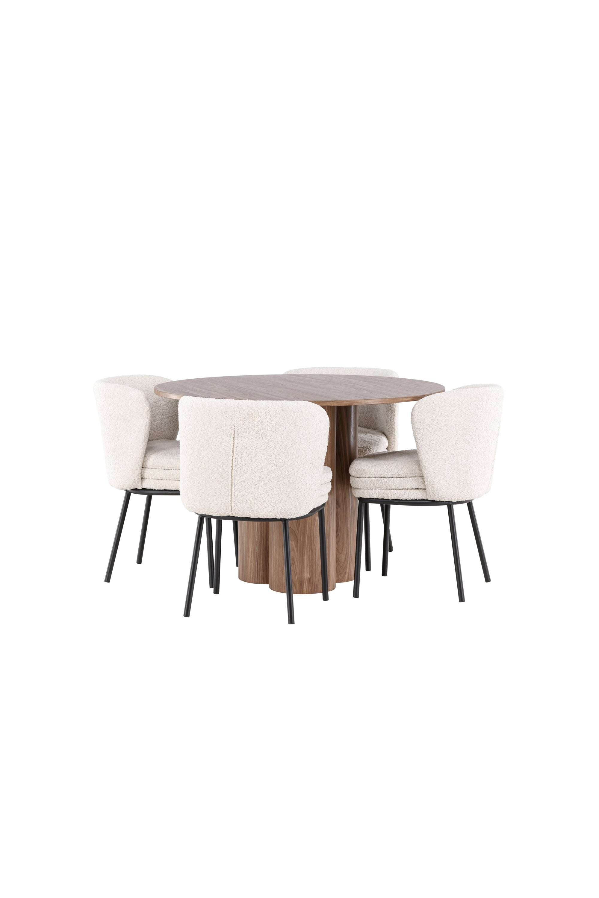 Olivia Matbord med Agnes Matstol-GR Dining Set-Venture Home-peaceofhome.se