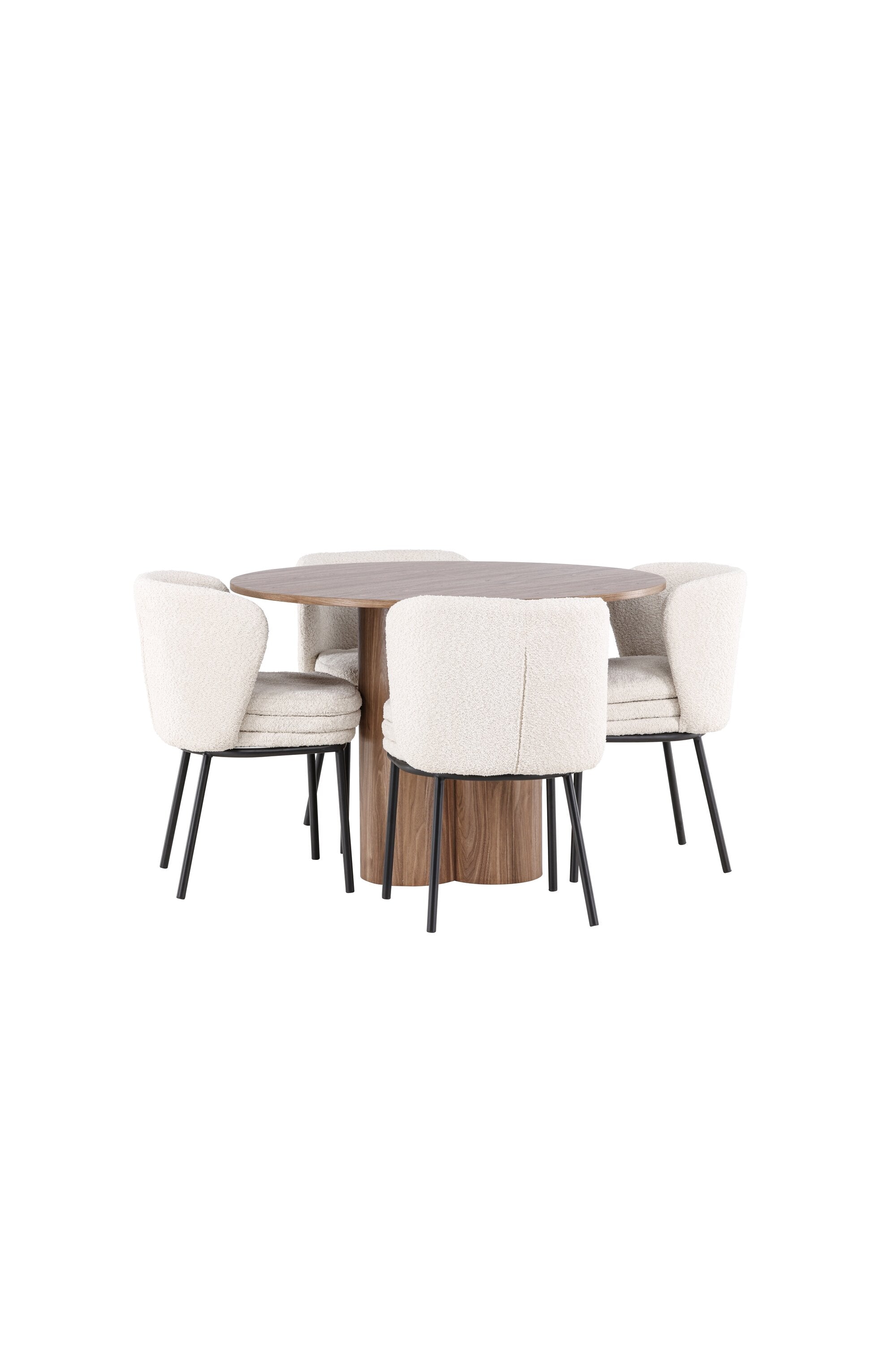 Olivia Matbord med Agnes Matstol-GR Dining Set-Venture Home-peaceofhome.se