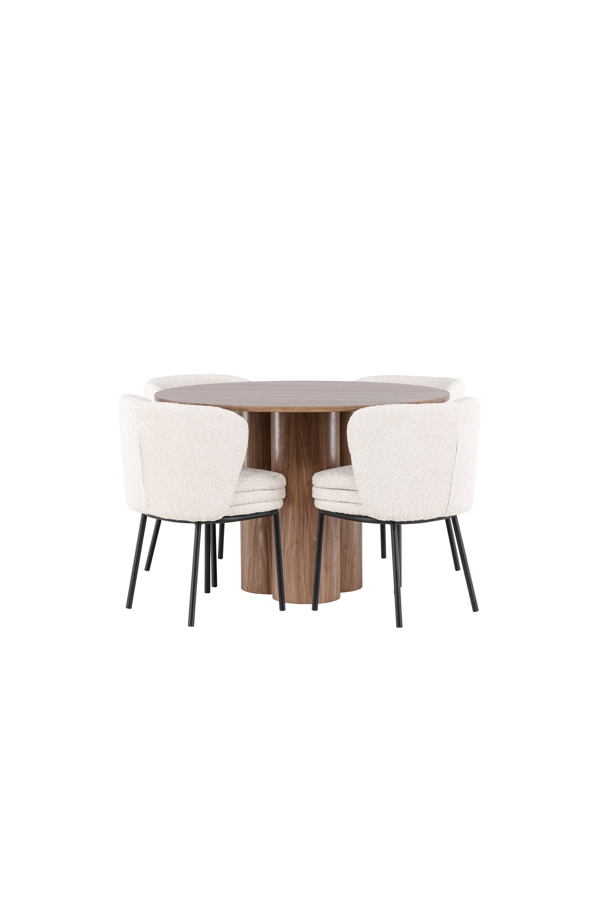 Olivia Matbord med Agnes Matstol-GR Dining Set-Venture Home-peaceofhome.se