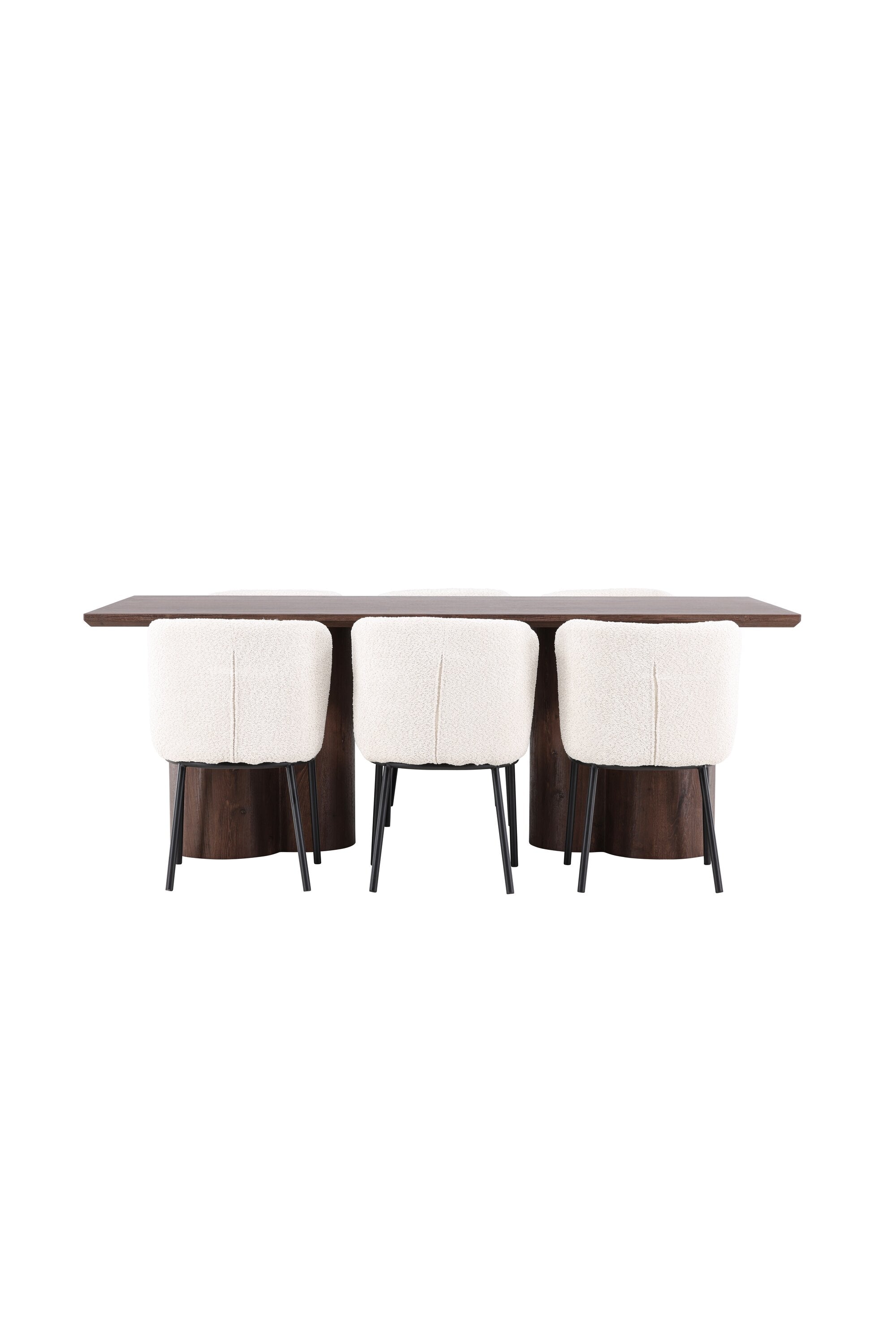 Olivia Matbord med Agnes Matstol-GR Dining Set-Venture Home-peaceofhome.se