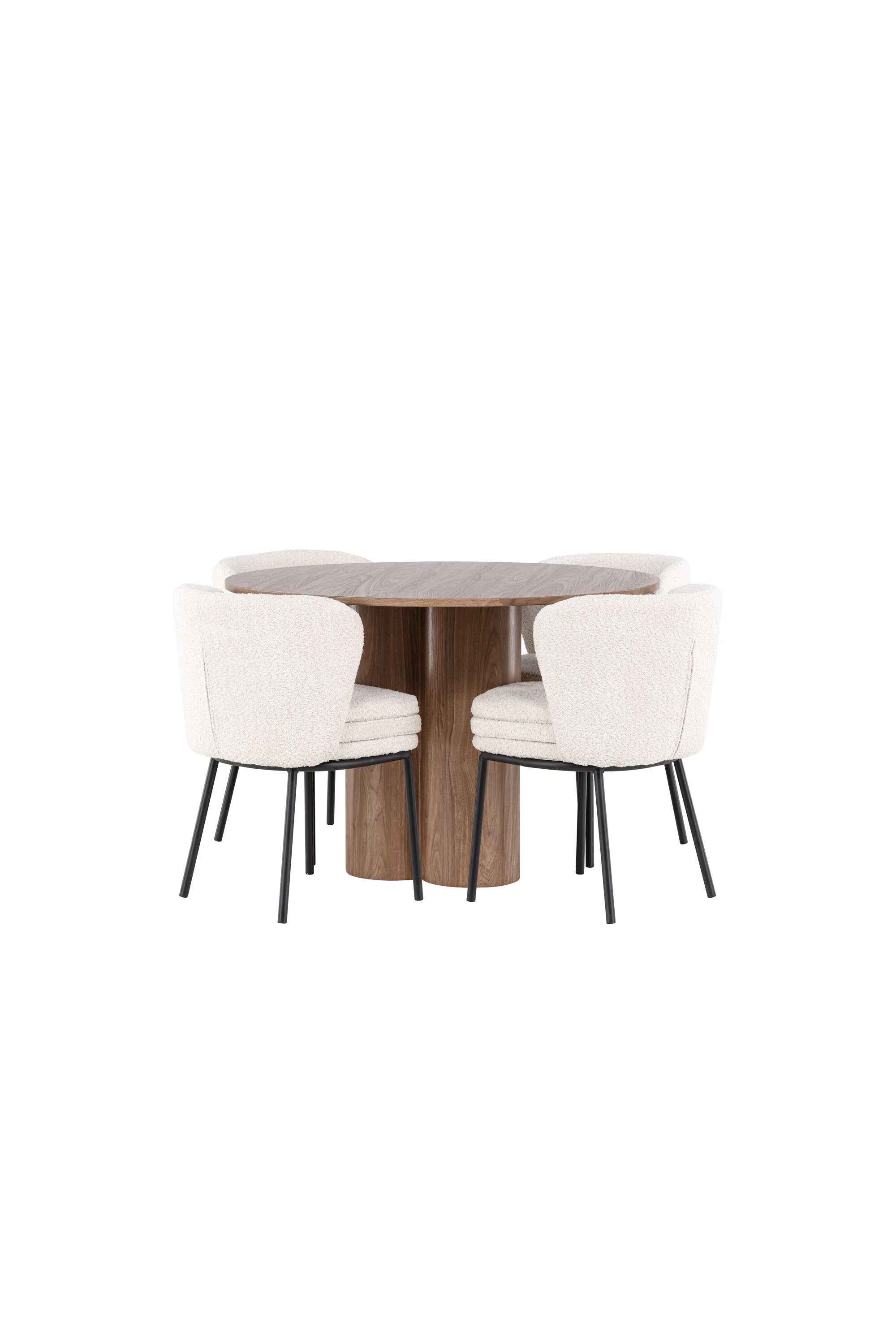 Olivia Matbord med Agnes Matstol-GR Dining Set-Venture Home-peaceofhome.se