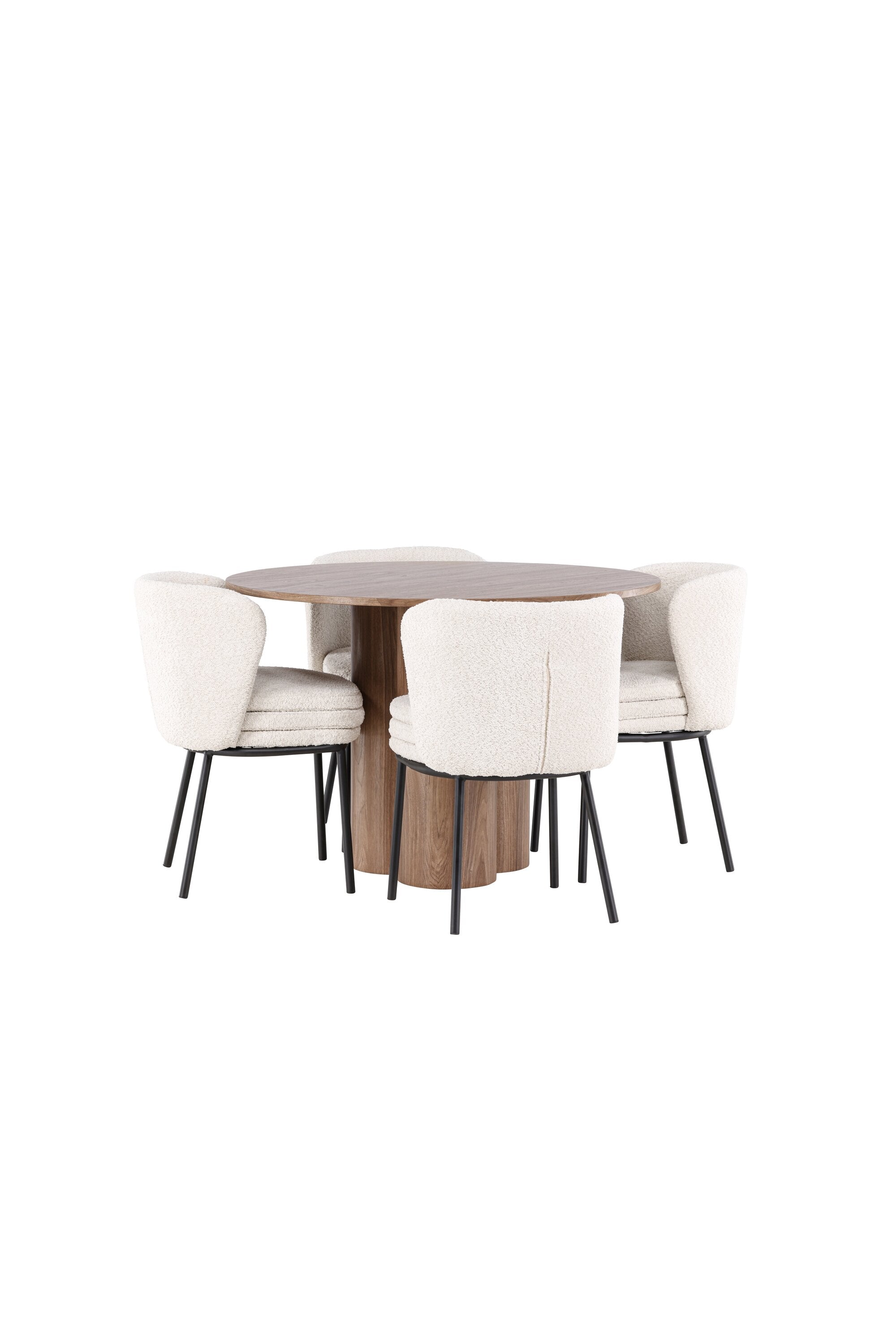 Olivia Matbord med Agnes Matstol-GR Dining Set-Venture Home-peaceofhome.se