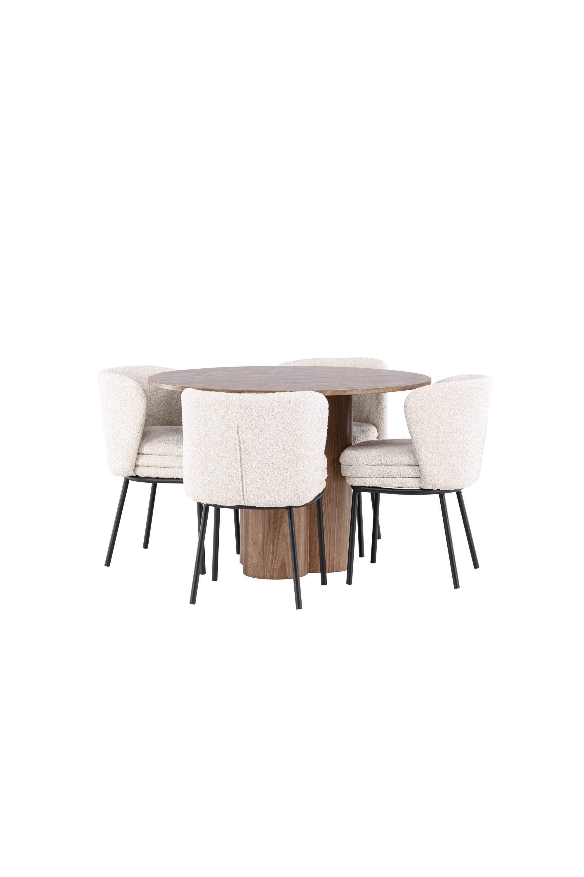 Olivia Matbord med Agnes Matstol-GR Dining Set-Venture Home-peaceofhome.se