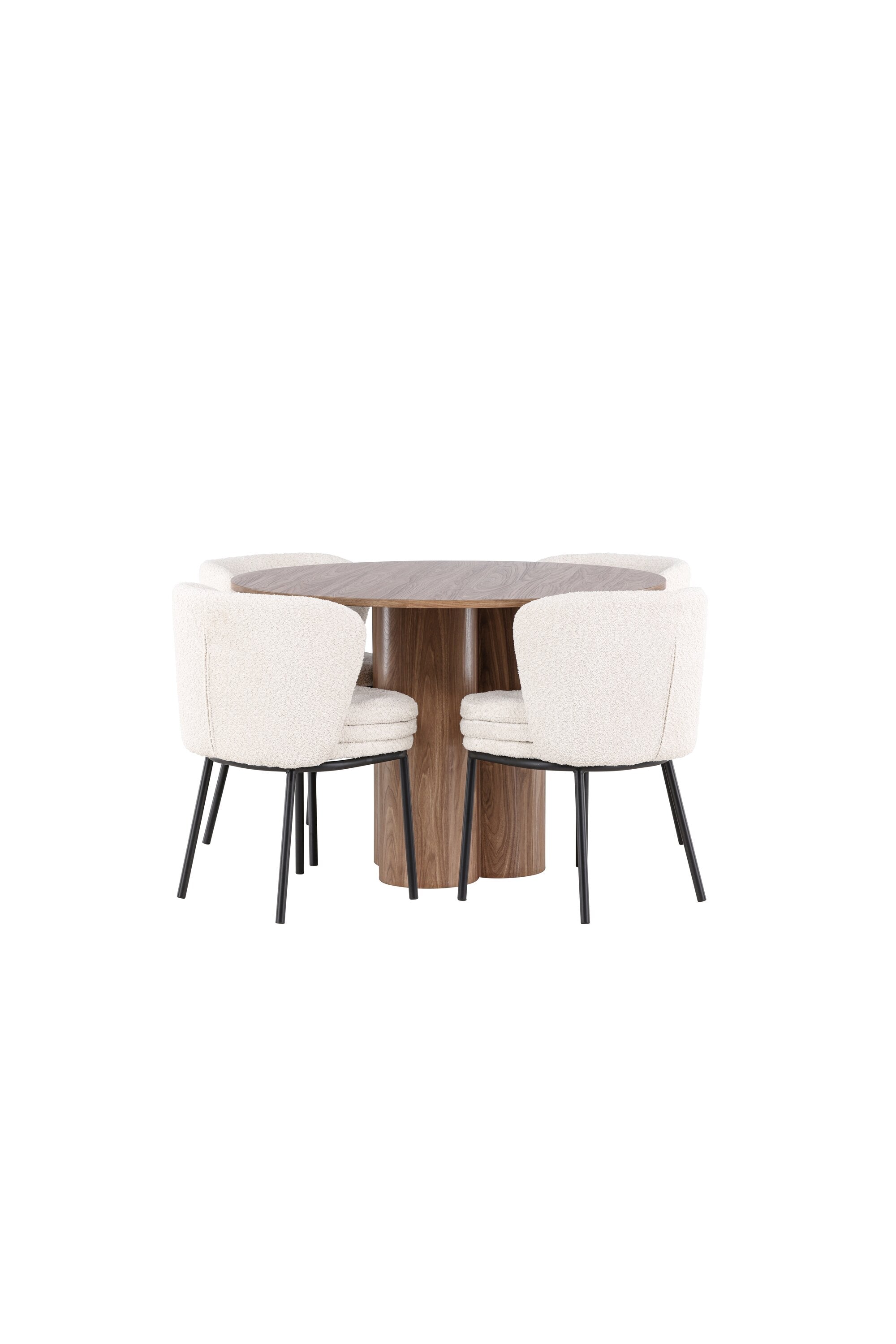 Olivia Matbord med Agnes Matstol-GR Dining Set-Venture Home-peaceofhome.se