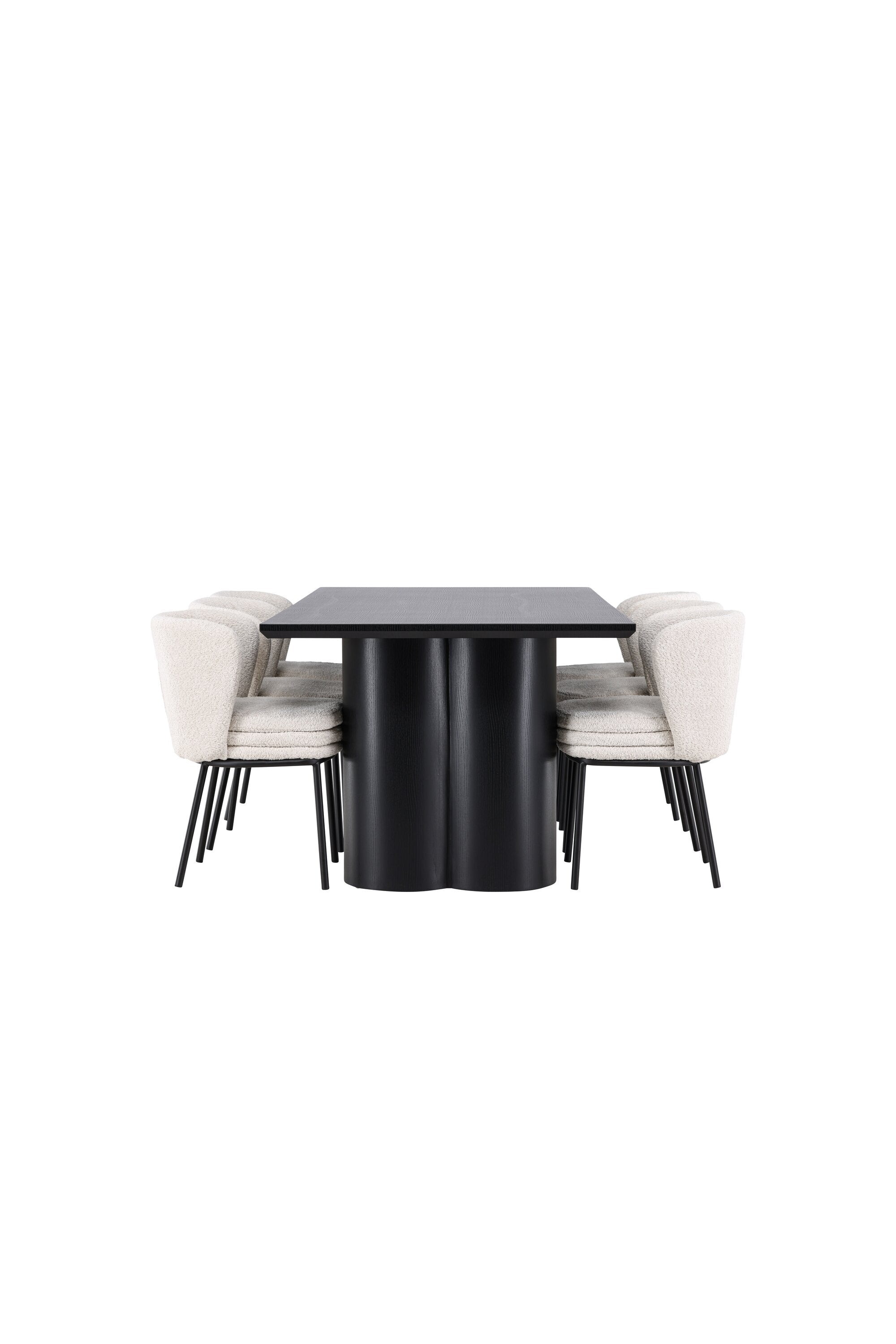 Olivia Matbord med Agnes Matstol-GR Dining Set-Venture Home-peaceofhome.se