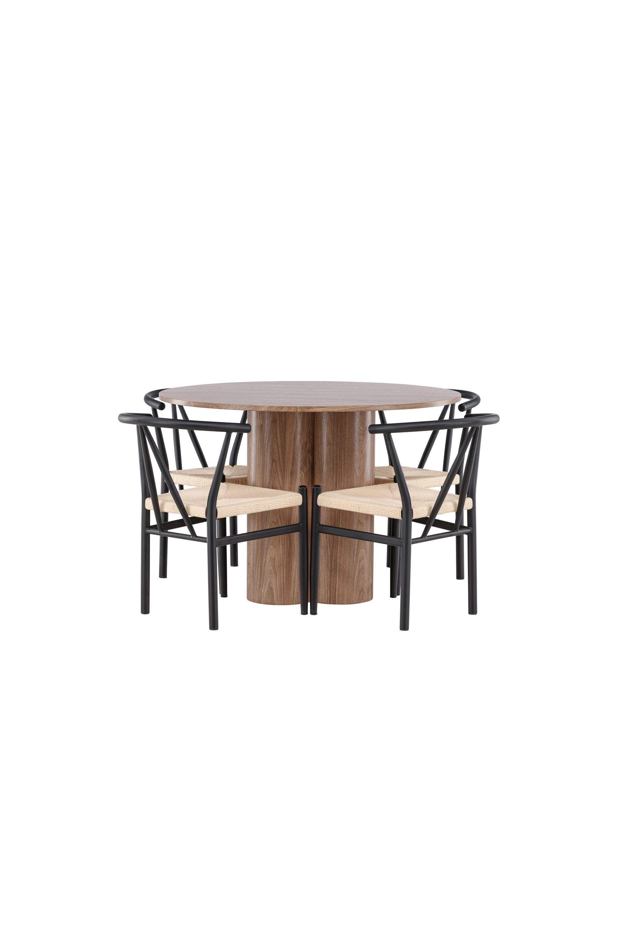 Olivia Matbord med Alfons Matstol-GR Dining Set-Venture Home-peaceofhome.se