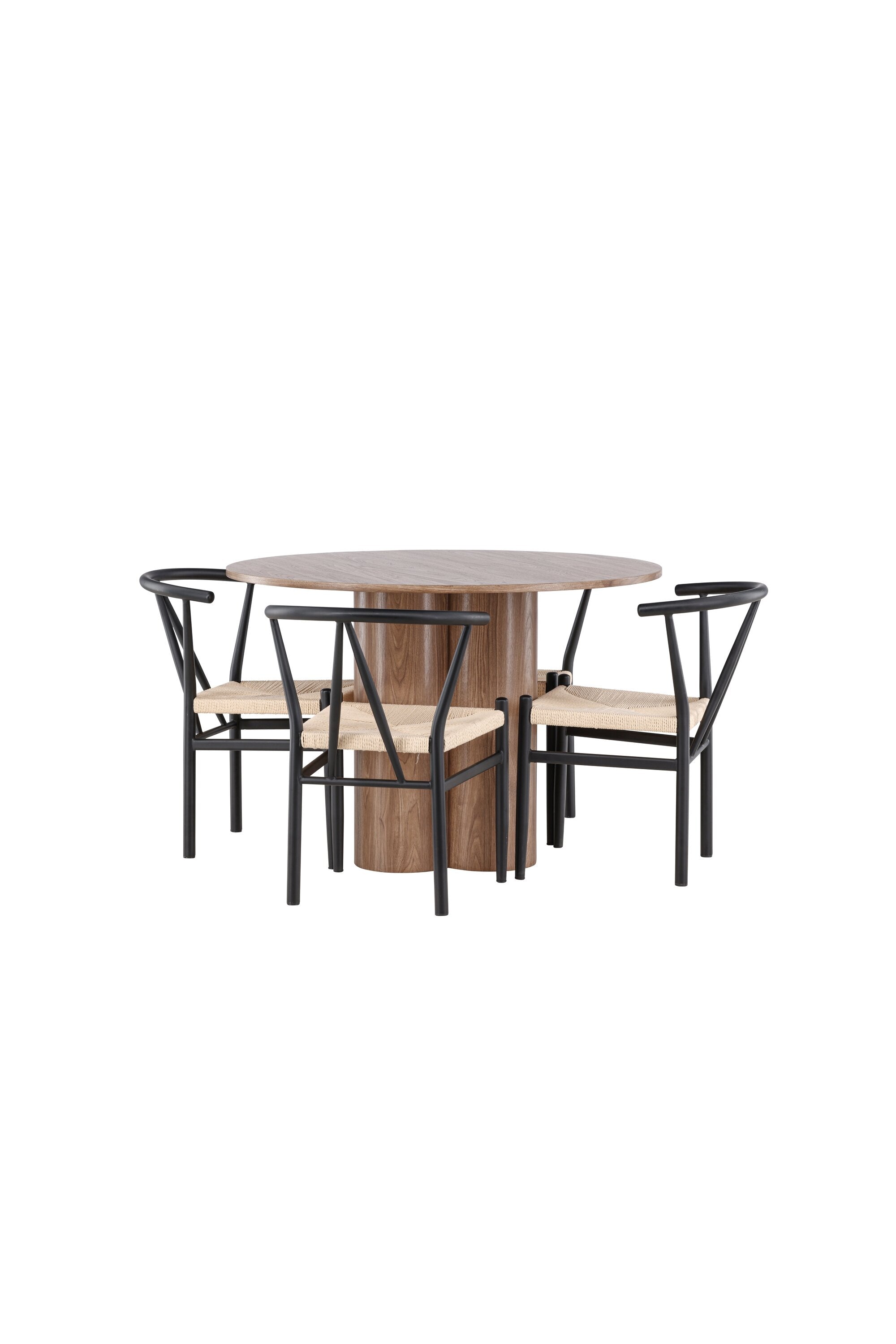 Olivia Matbord med Alfons Matstol-GR Dining Set-Venture Home-peaceofhome.se