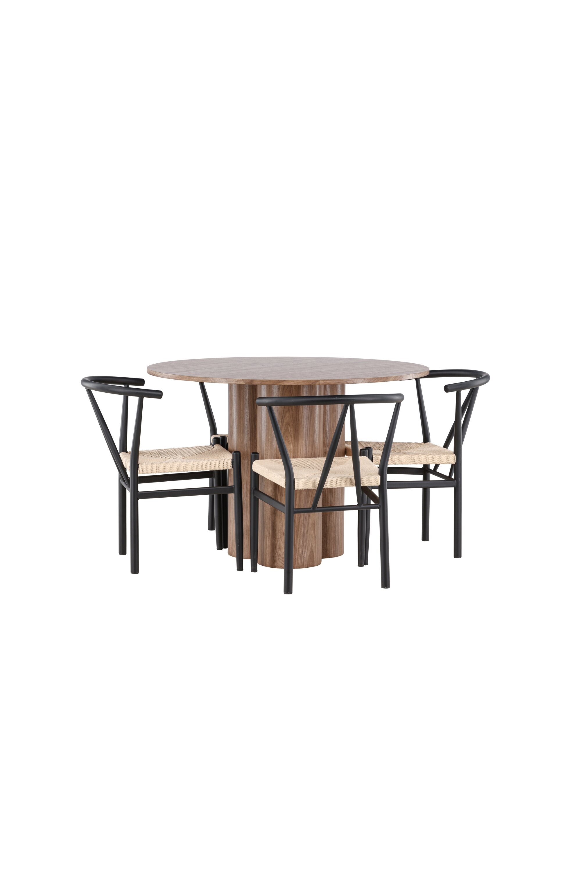 Olivia Matbord med Alfons Matstol-GR Dining Set-Venture Home-peaceofhome.se