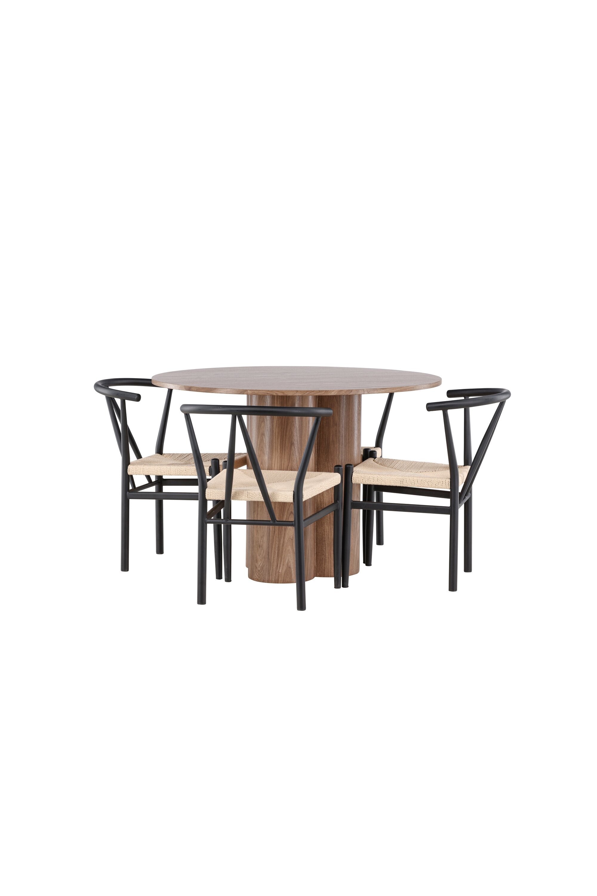 Olivia Matbord med Alfons Matstol-GR Dining Set-Venture Home-peaceofhome.se