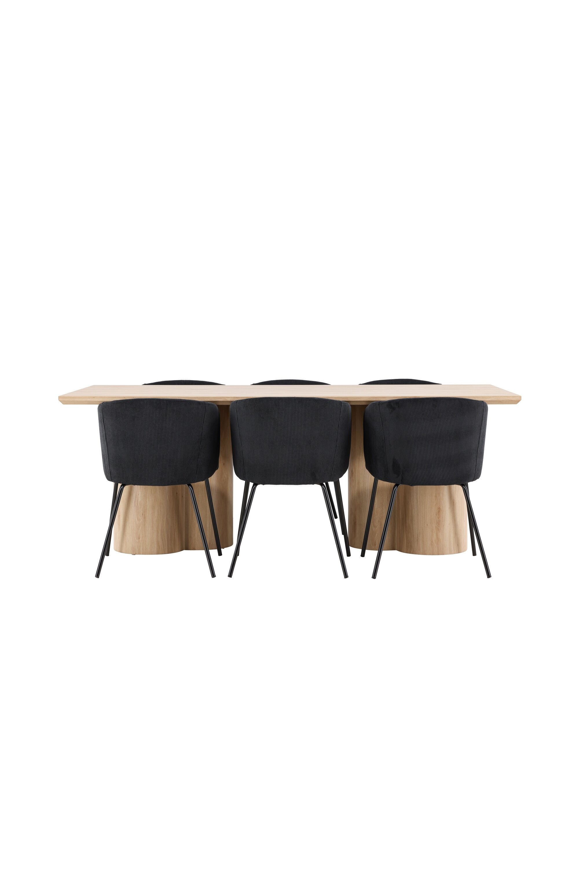 Olivia Matbord med Berit Matstol-GR Dining Set-Venture Home-peaceofhome.se