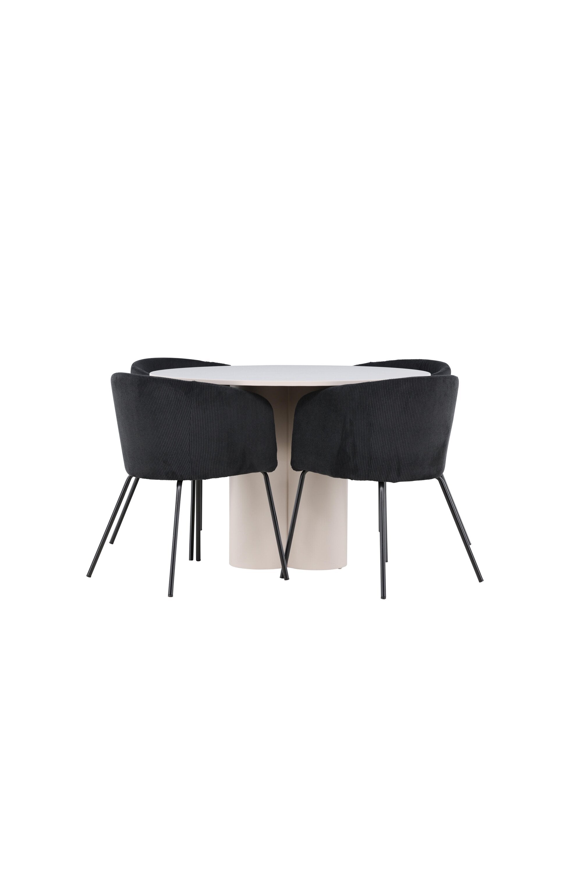 Olivia Matbord med Berit Matstol-GR Dining Set-Venture Home-peaceofhome.se