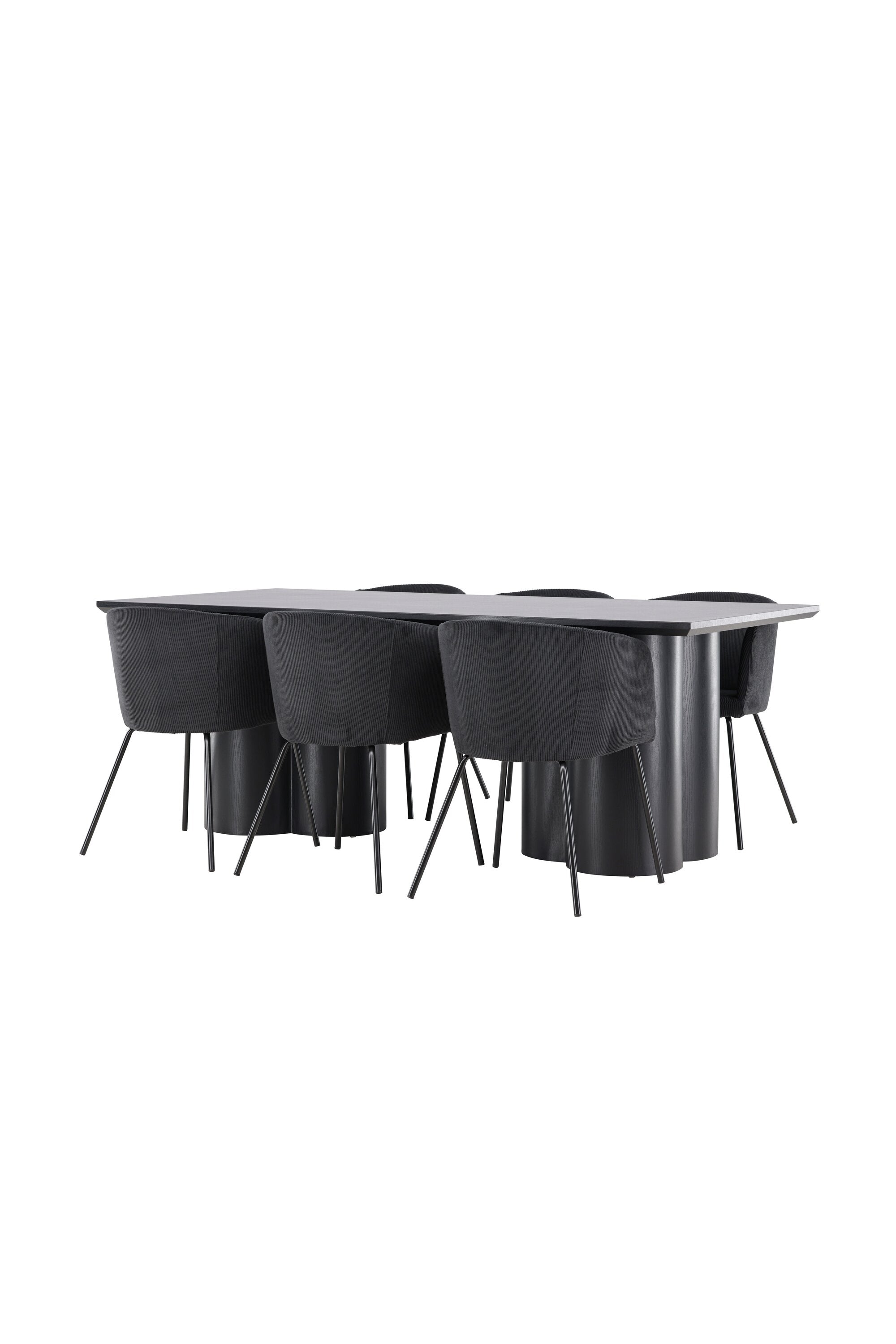 Olivia Matbord med Berit Matstol-GR Dining Set-Venture Home-peaceofhome.se