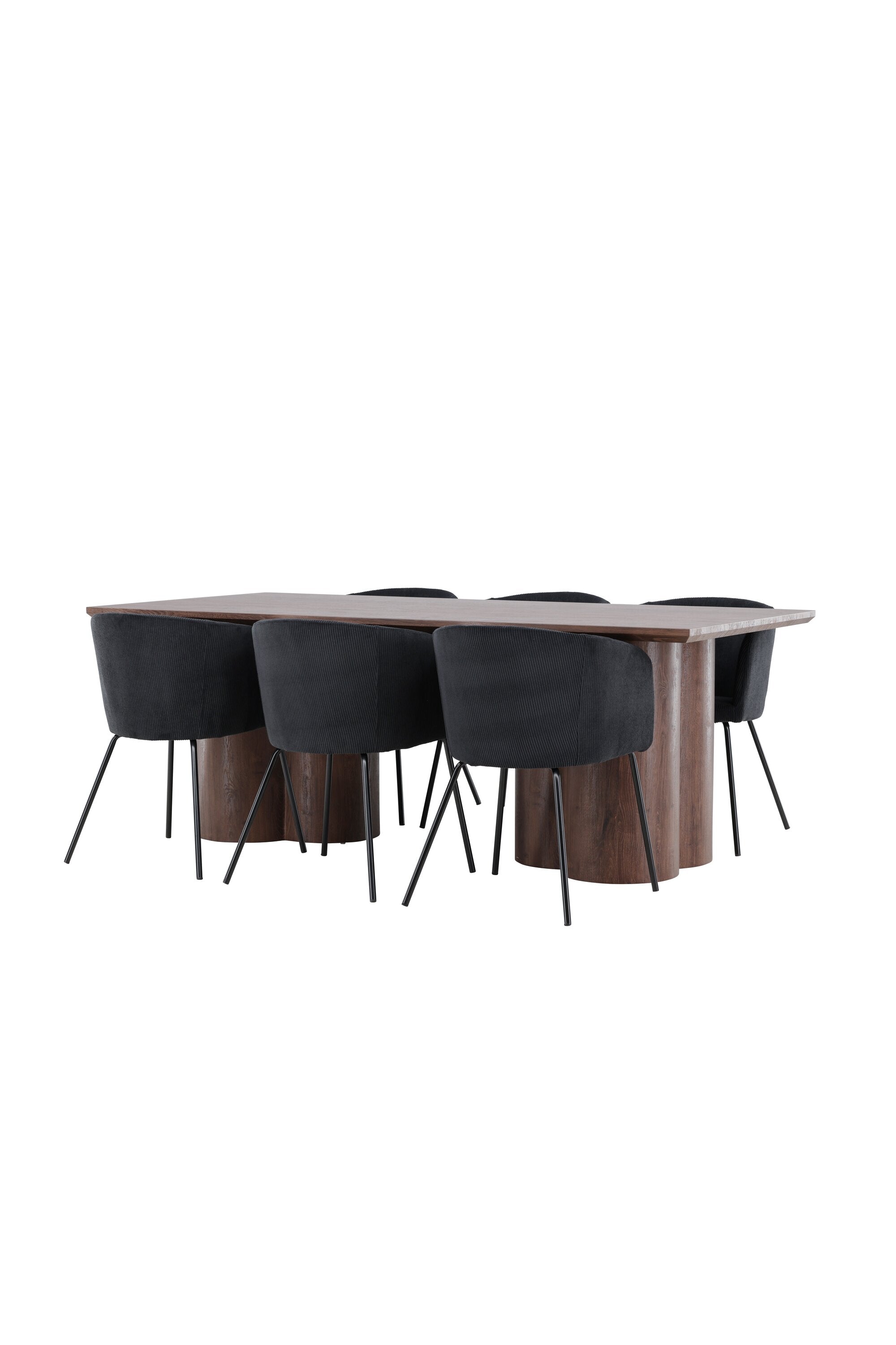 Olivia Matbord med Berit Matstol-GR Dining Set-Venture Home-peaceofhome.se