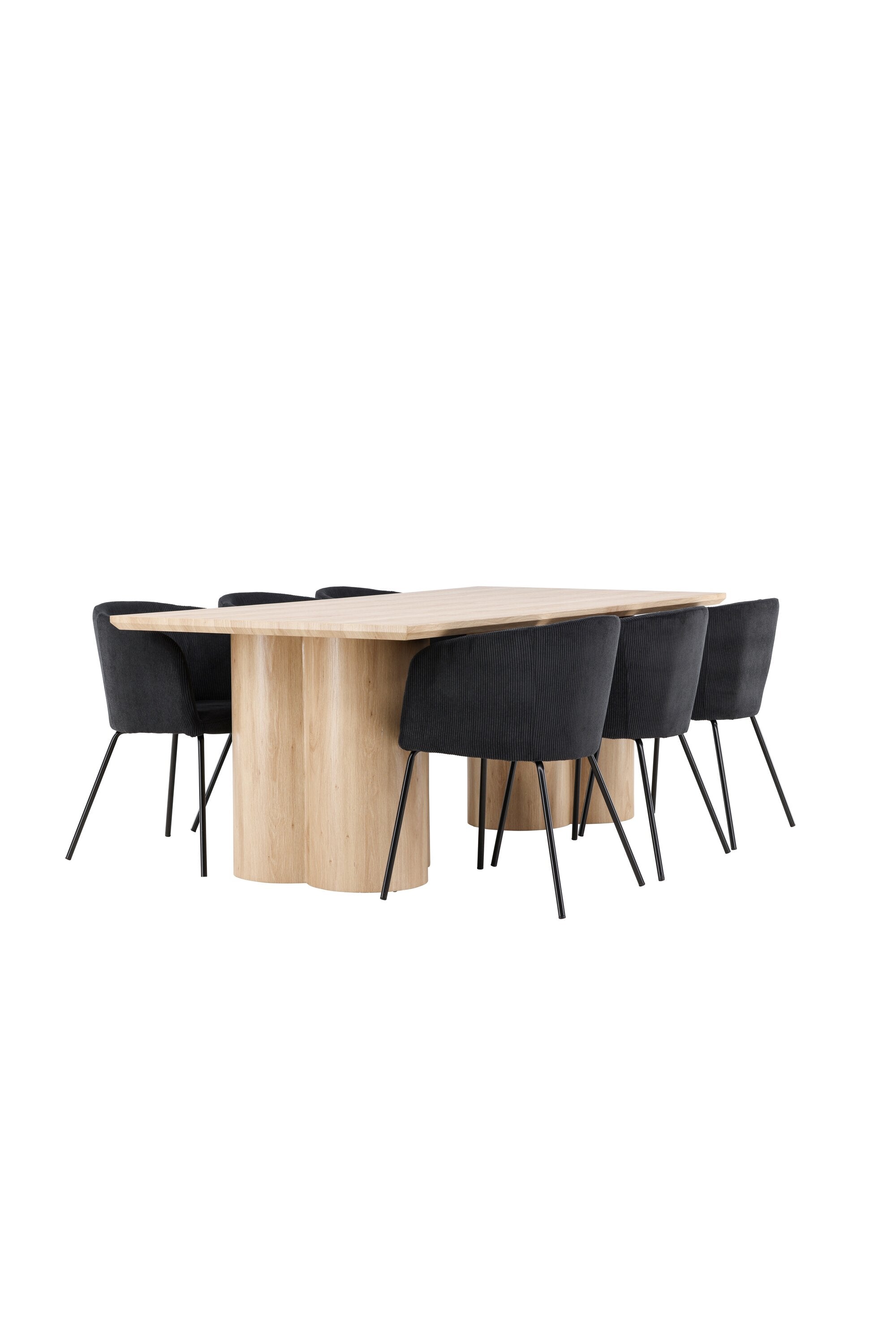 Olivia Matbord med Berit Matstol-GR Dining Set-Venture Home-peaceofhome.se