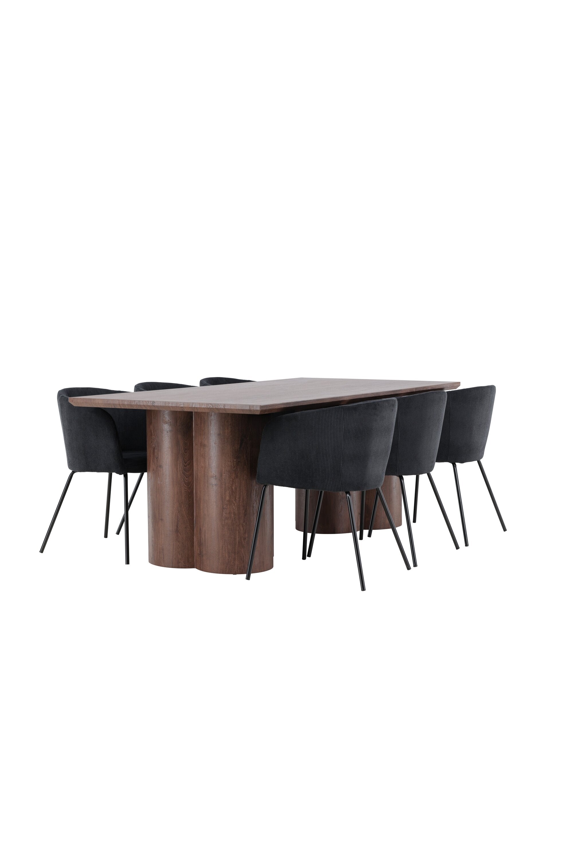 Olivia Matbord med Berit Matstol-GR Dining Set-Venture Home-peaceofhome.se